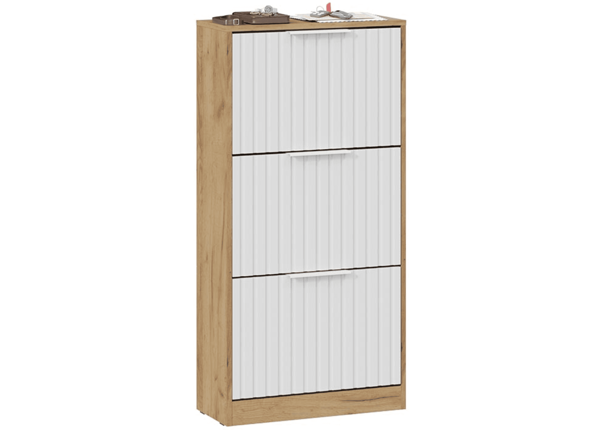 Тумба для обуви высокая - 3 ящика