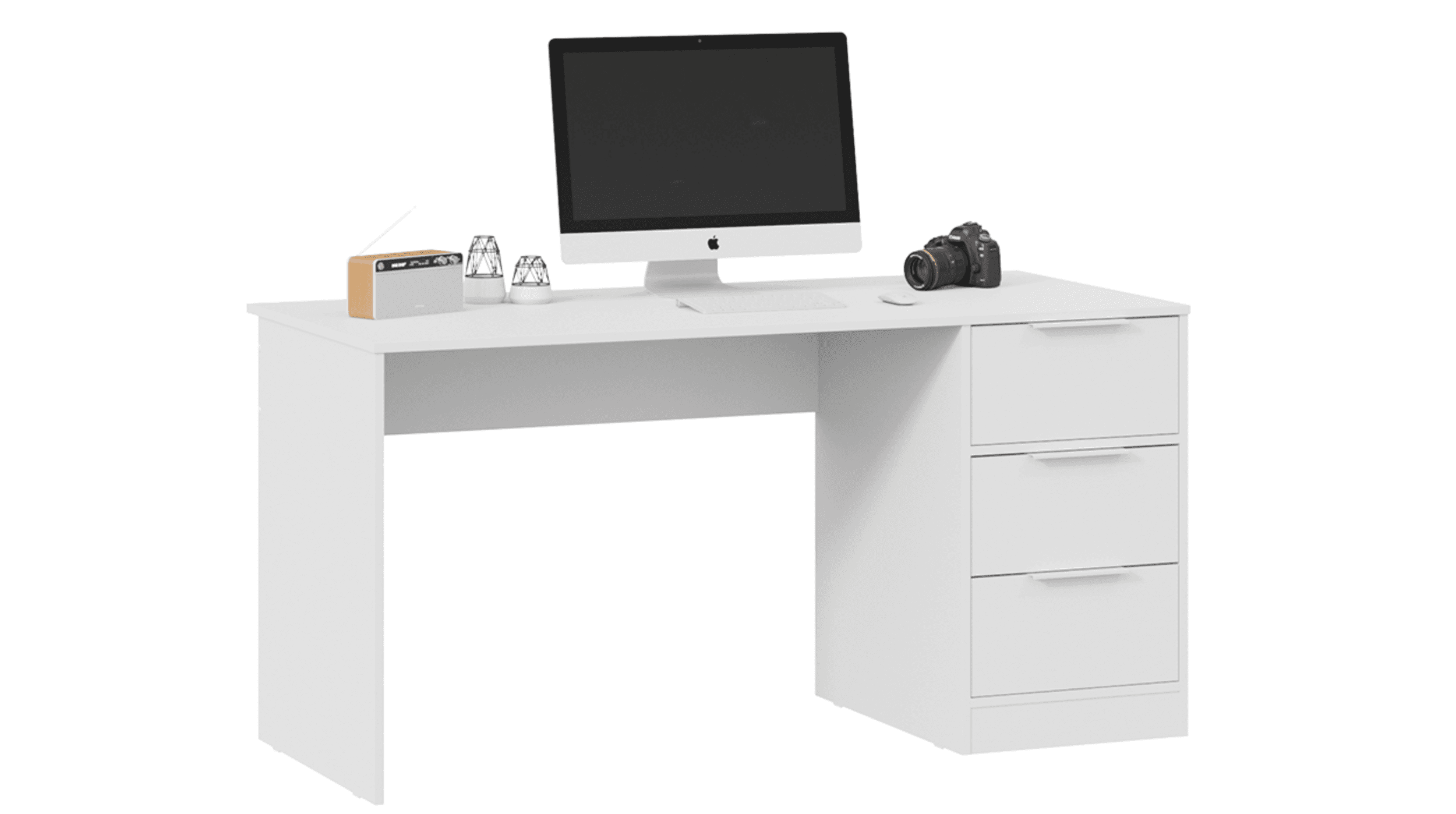 Стол письменный с тумбой, тип 2