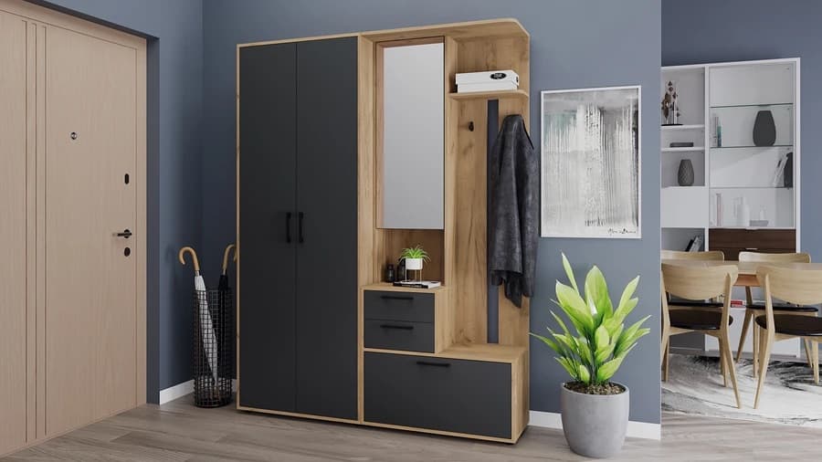 Прихожая Витра дуб крафт золотой