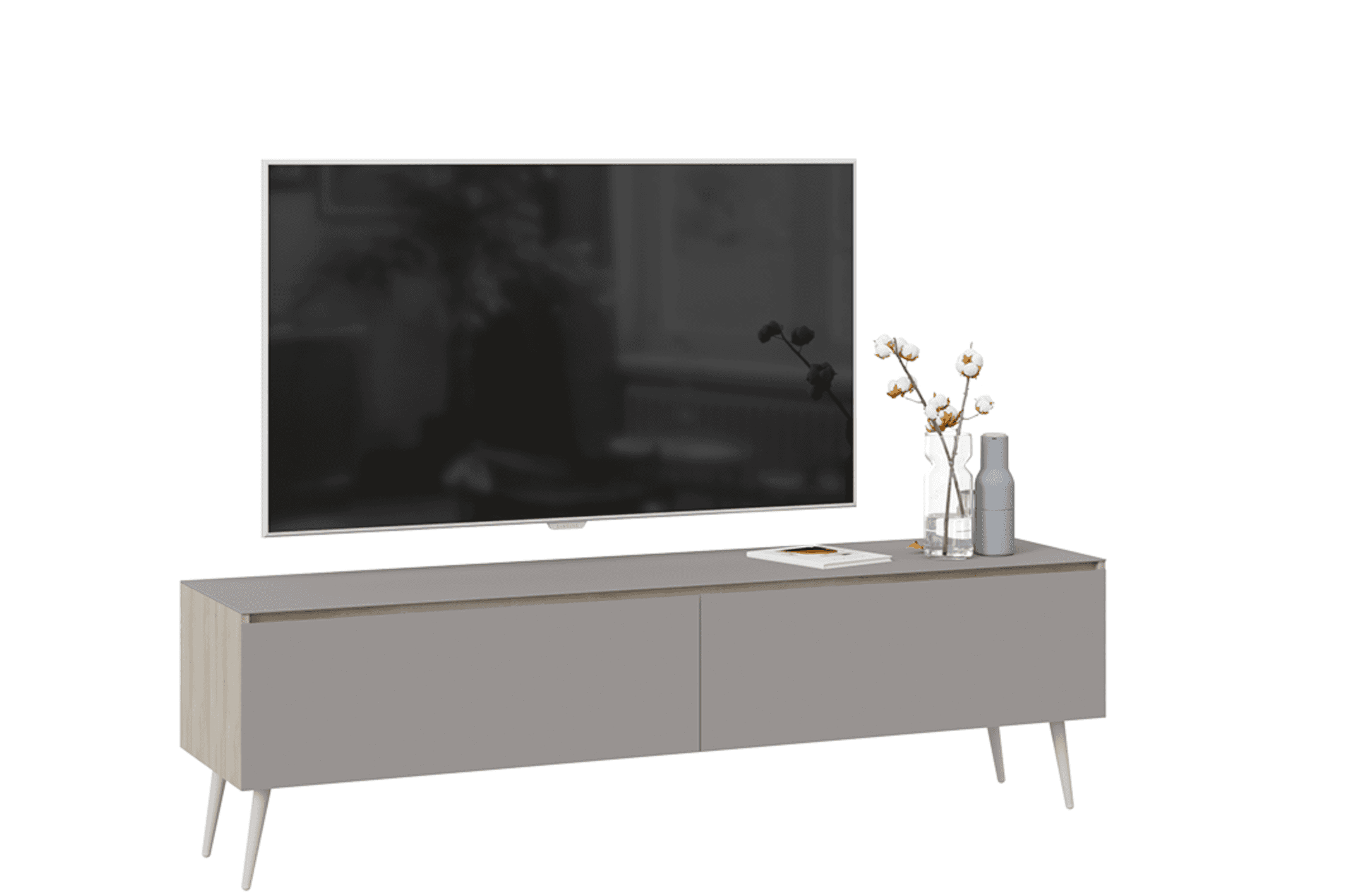 Тумба для телевизора с опорами