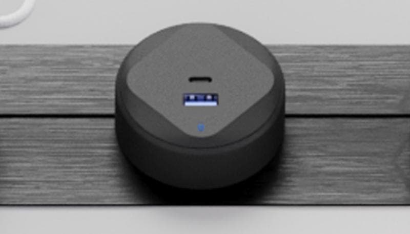 Адаптер трековой розетки USB/Type-C