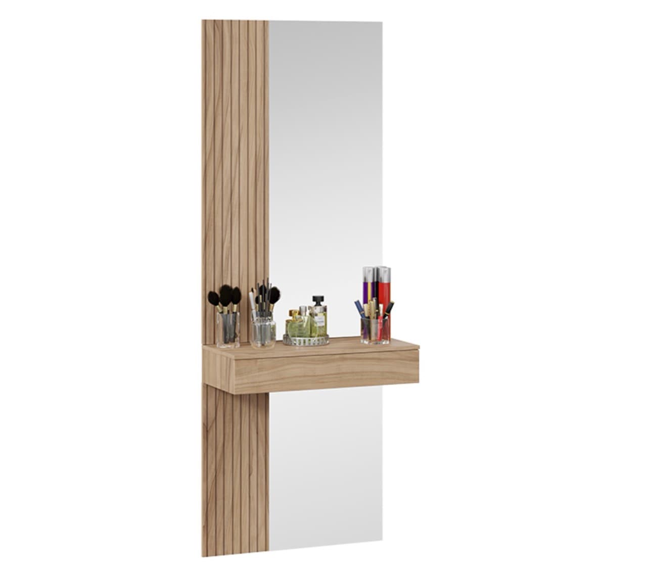 Тумба подвесная с зеркалом