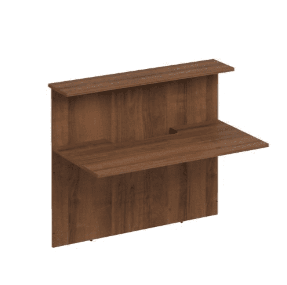 Модуль ресепшн прямой с вырезом  без опор