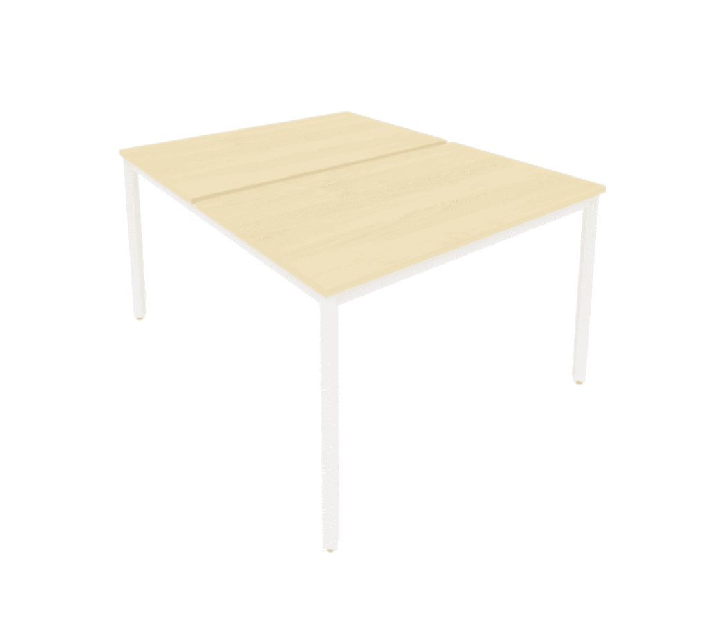 Рабочая станция на металлокаркасе - белый 1180