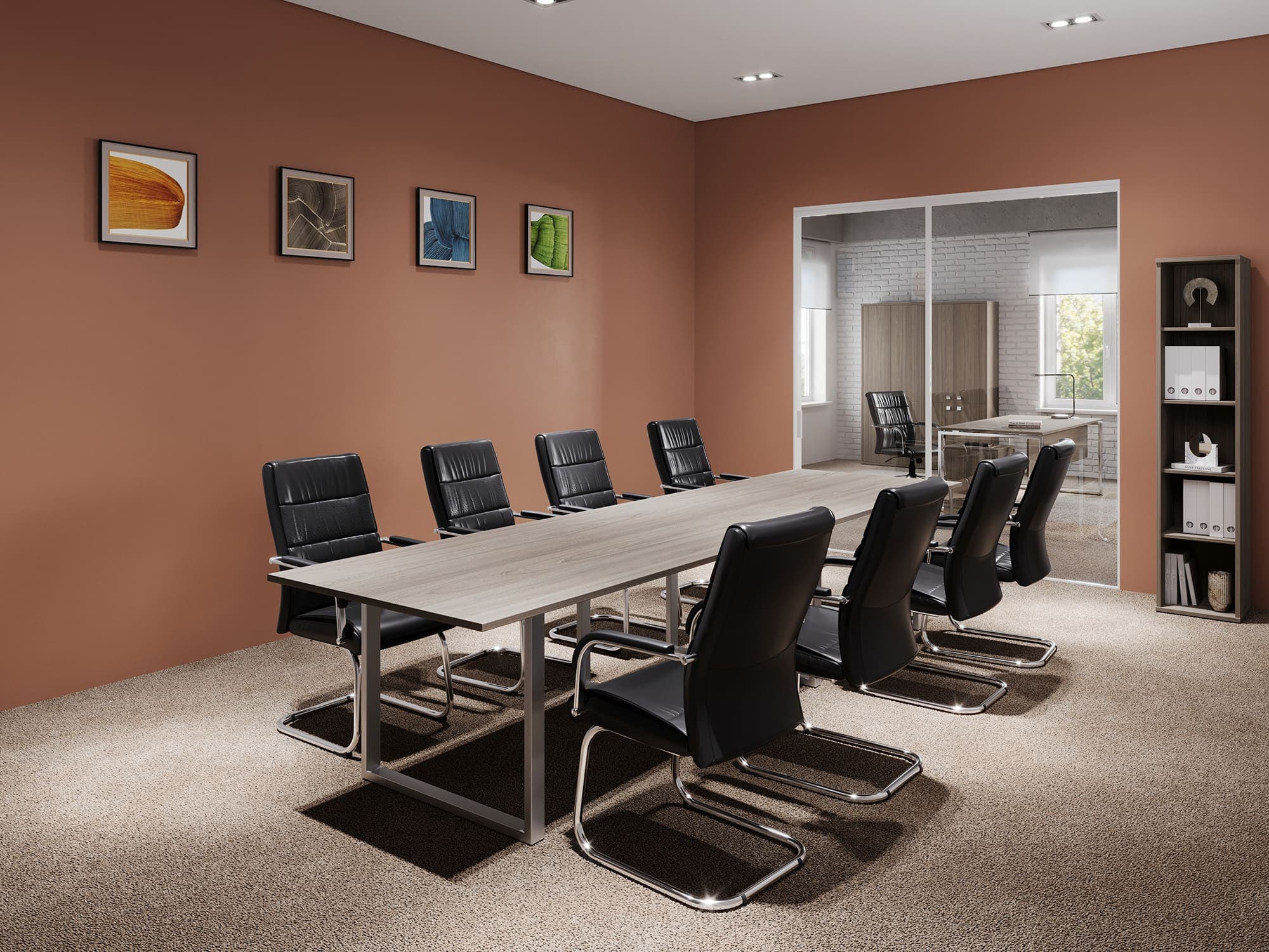 Переговорный стол Метал Систем Директ