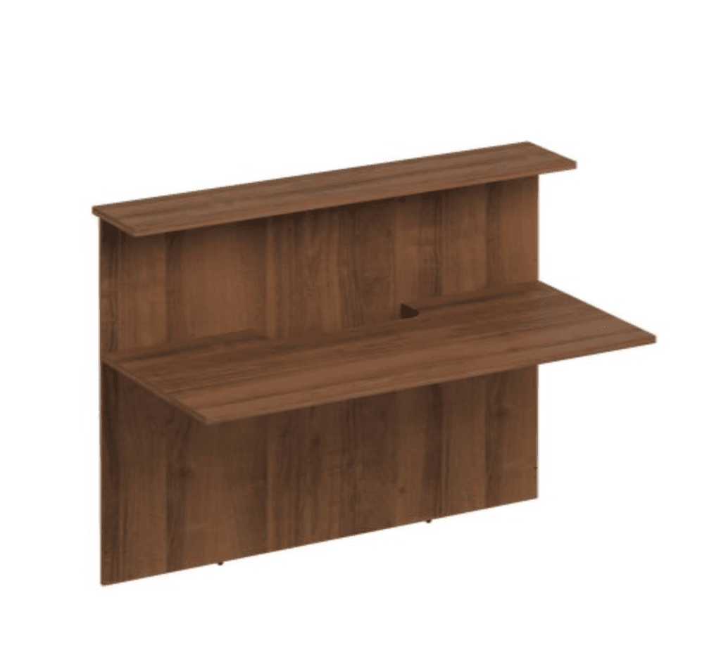 Модуль ресепшн прямой с вырезом  без опор