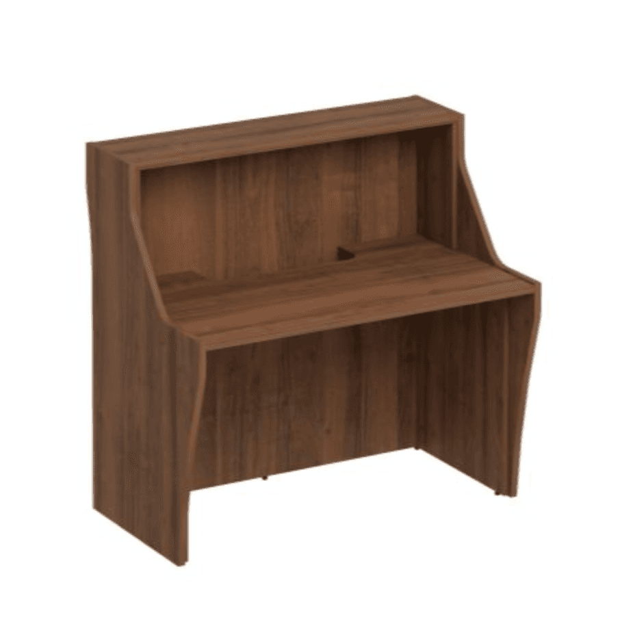 Стойка ресепшн прямая с вырезом