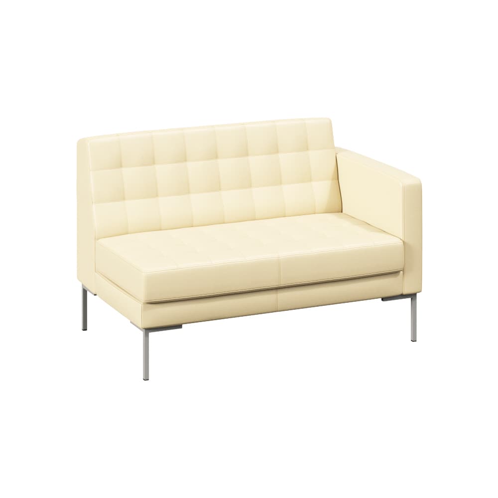 Секция с подлокотником двухместная Forest (левая)