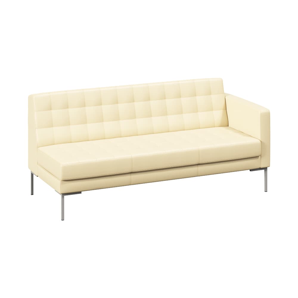 Секция с подлокотником трехместная Forest (левая)