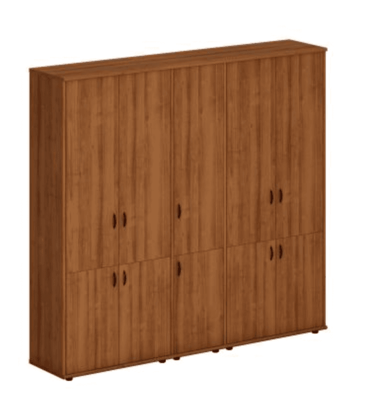 Шкаф комбинированный высокий (закрытый + закрытый узкий + закрытый)