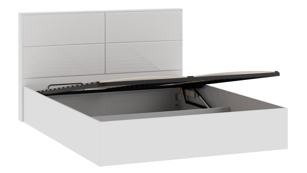 Кровать с подъемным механизмом и заглушиной