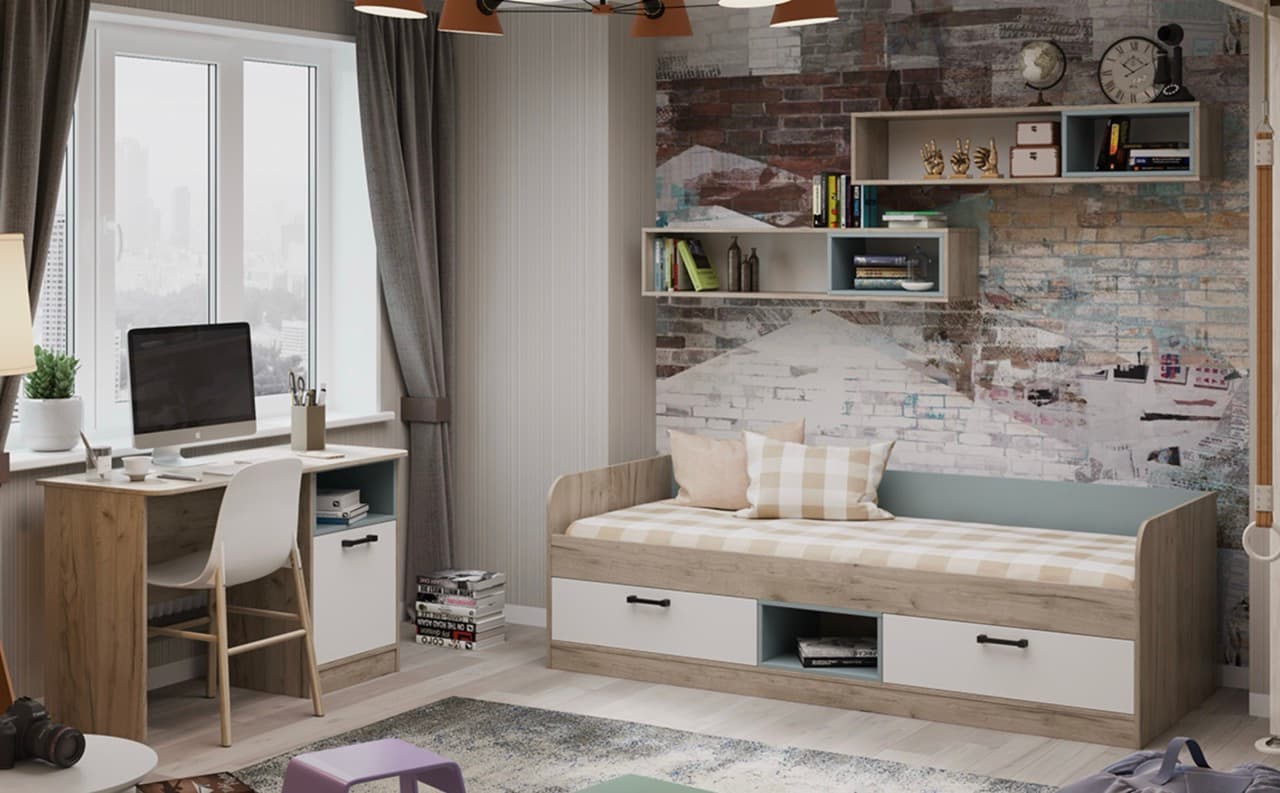 Детская Оливер дуб крафт