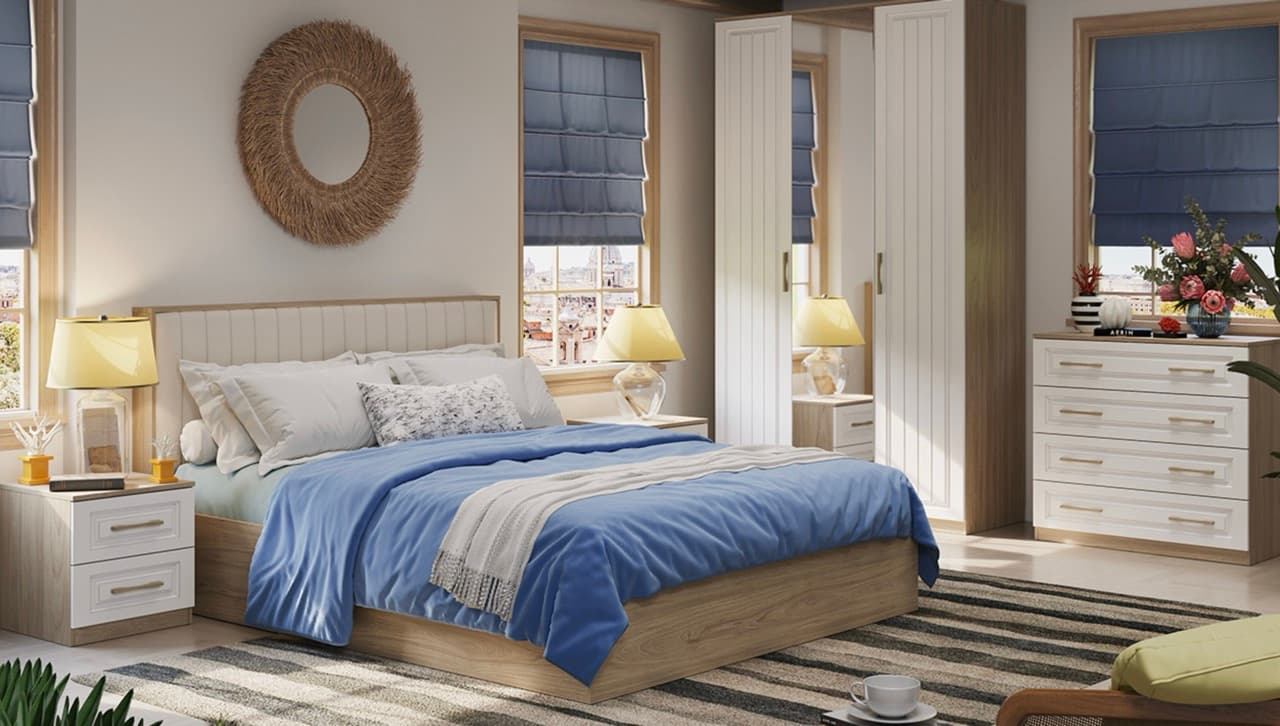 Спальня Сэнди белый