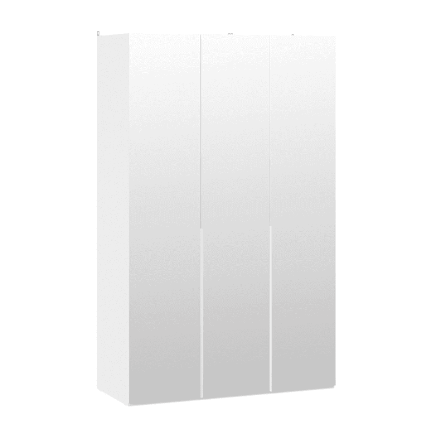 Шкаф для одежды - 3 зеркальные двери (глубина 58)