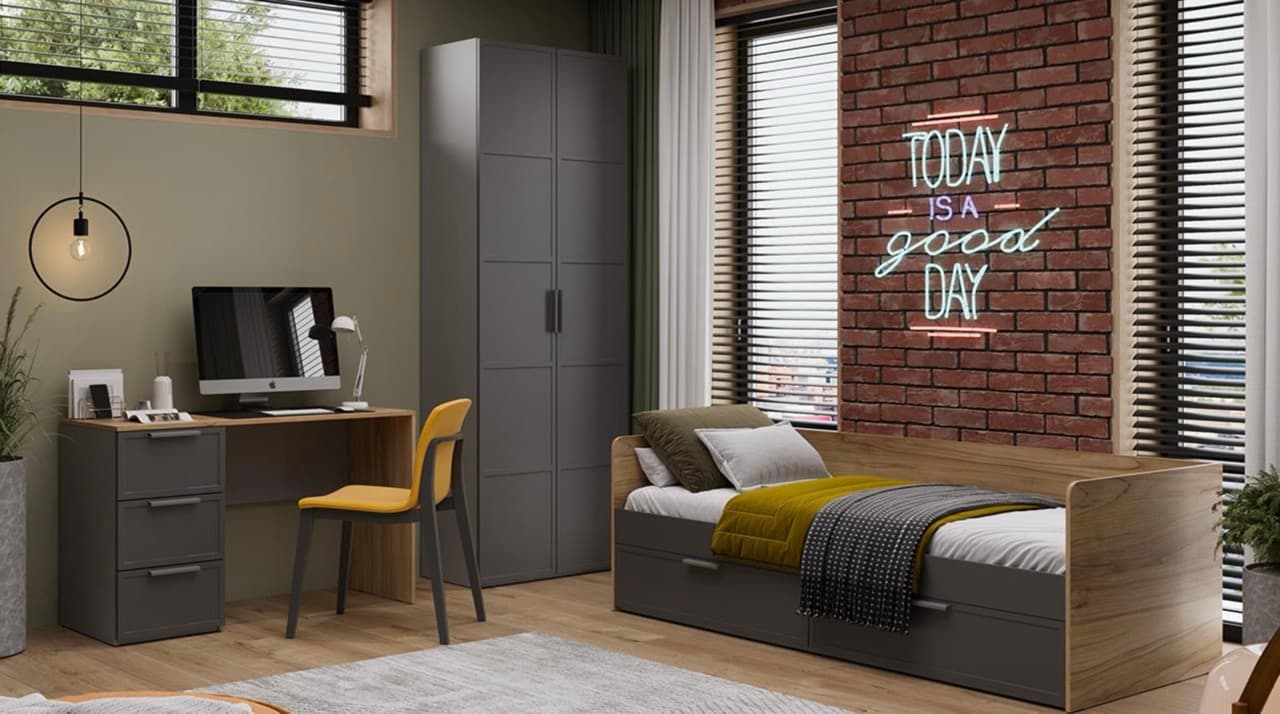 Детская Стелла серый вулкан