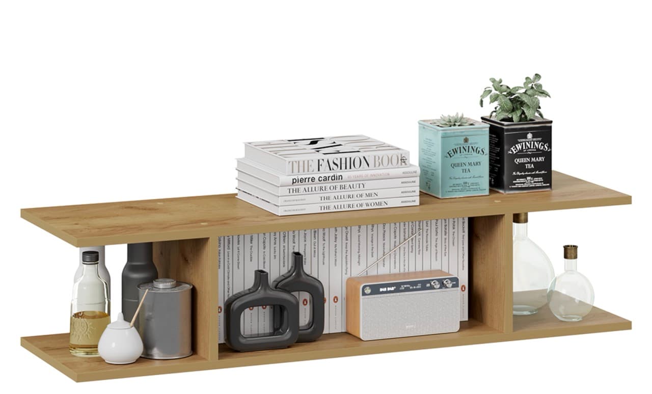 Полка настенная длинная