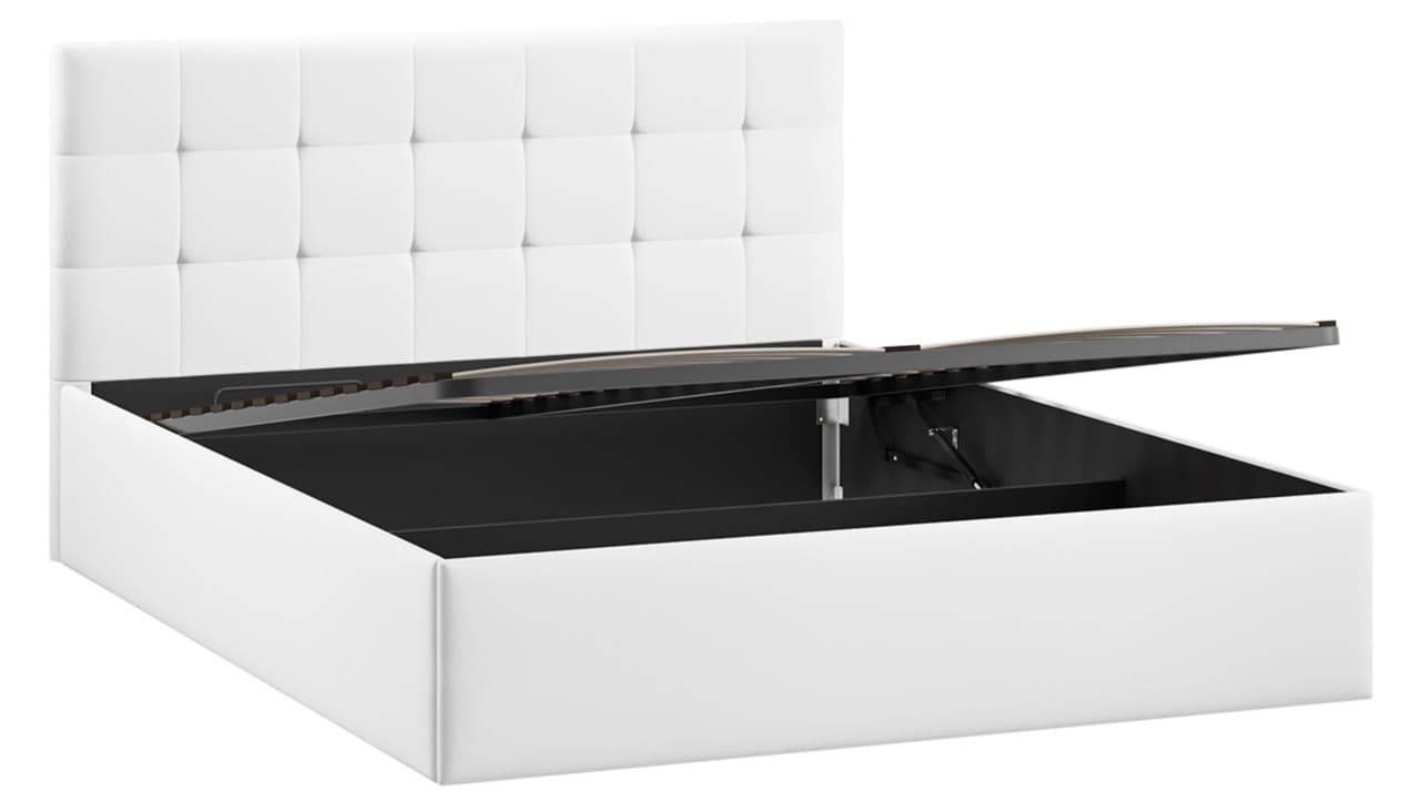 Кровать с подъемным механизмом с заглушиной 140