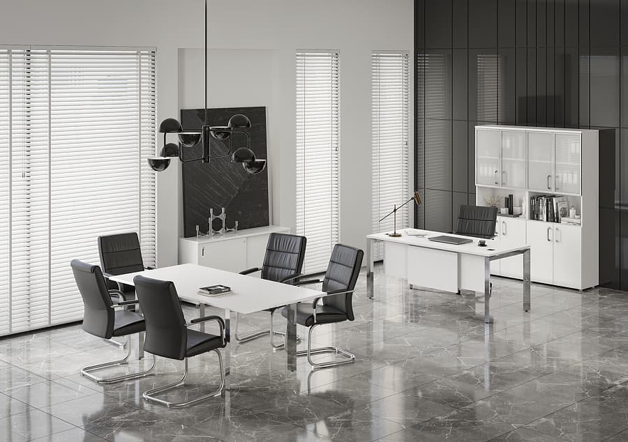 Кабинет Оникс Директ Люкс белый