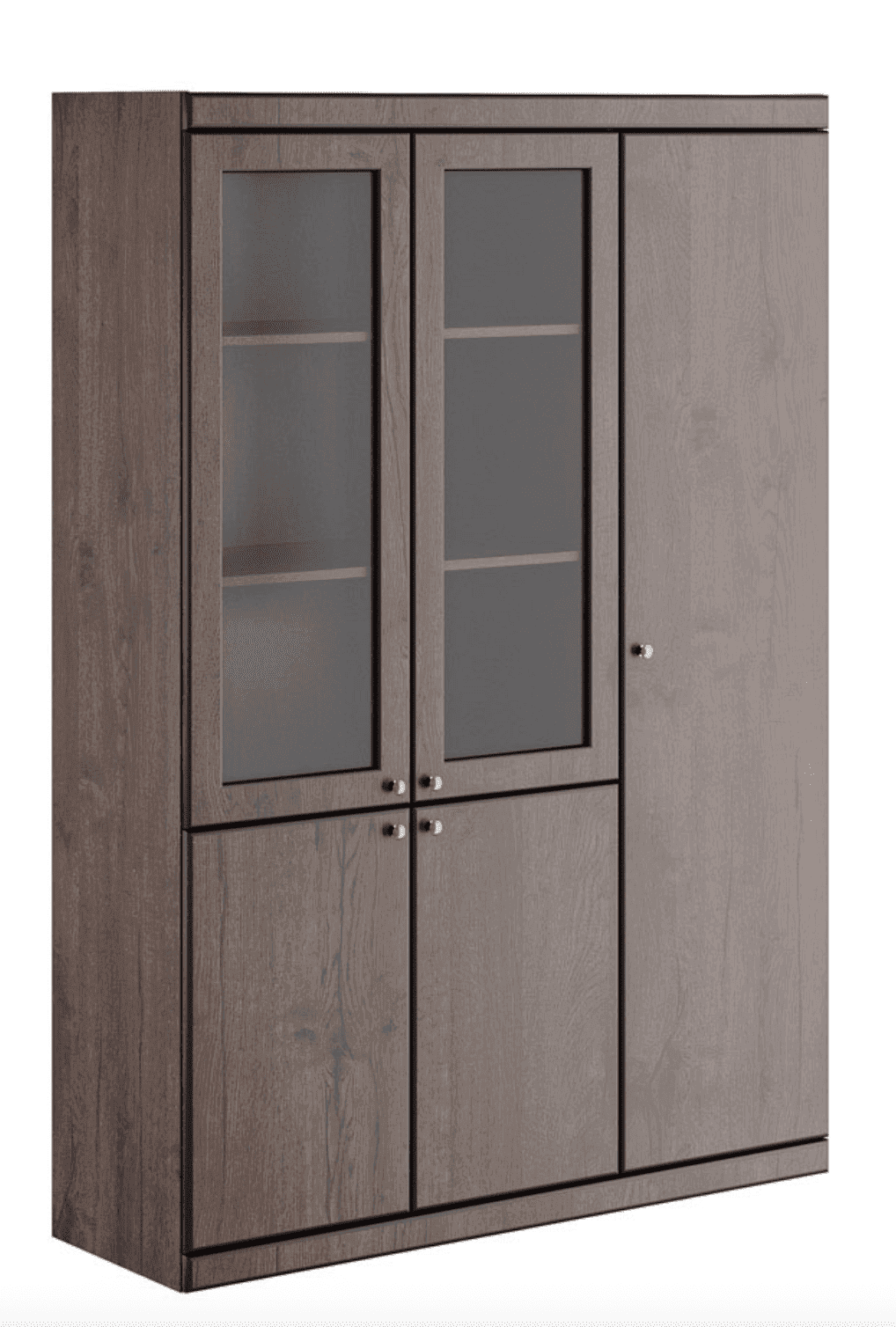 Шкаф с отделением для одежды высокий - вешало выдвижное