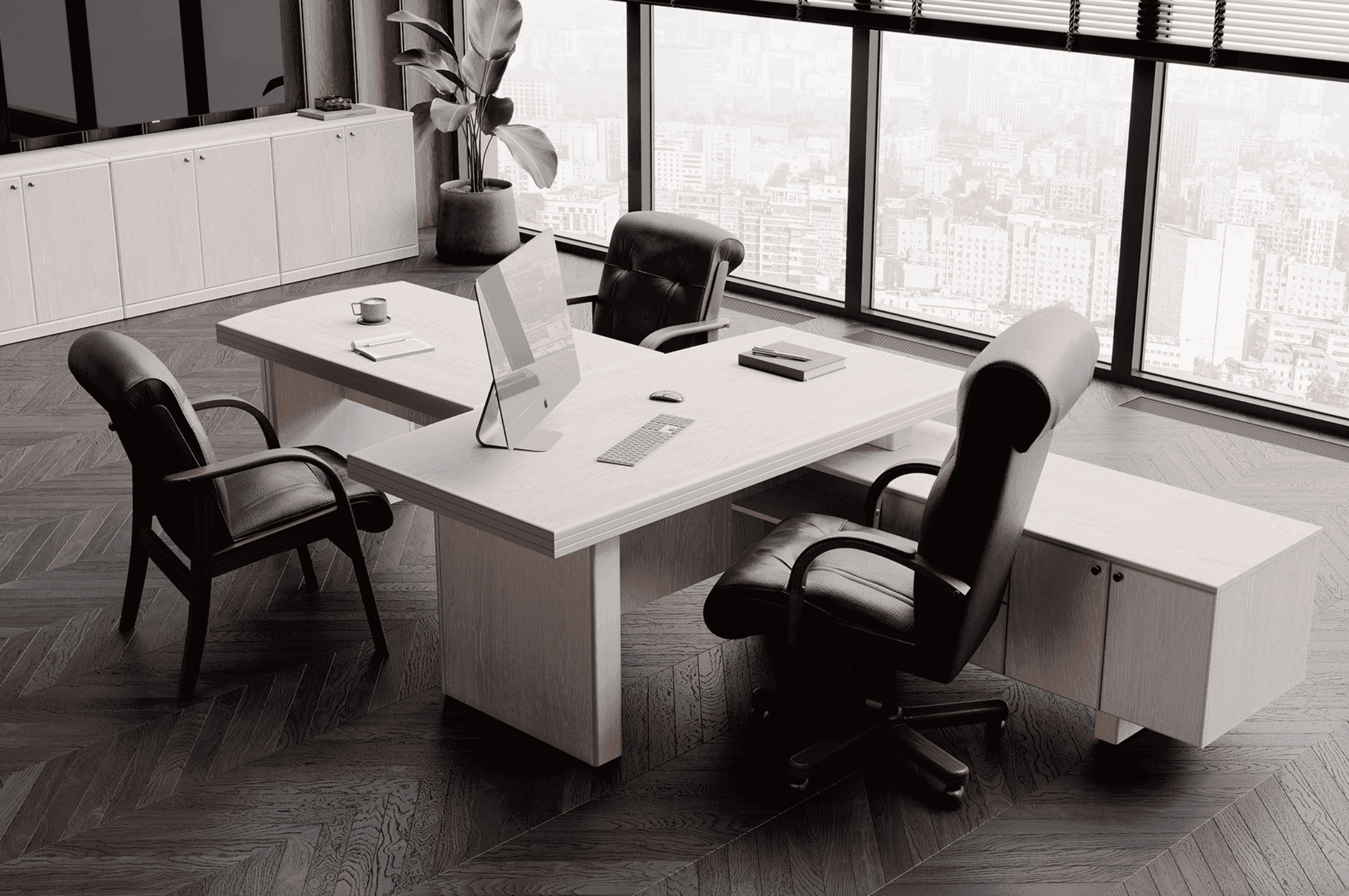 Кабинет Капитал дуб светлый