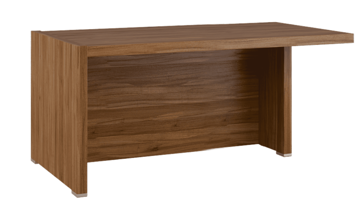 Стол письменный с асимметричными опорами, правый 160