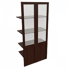 Наполнение двуст. шкафа со стеклом