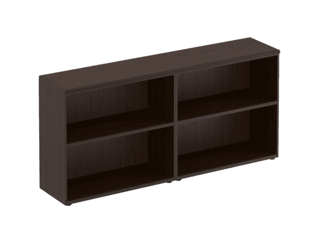 Стеллаж низкий 4-створчатый с топом (без дверей)