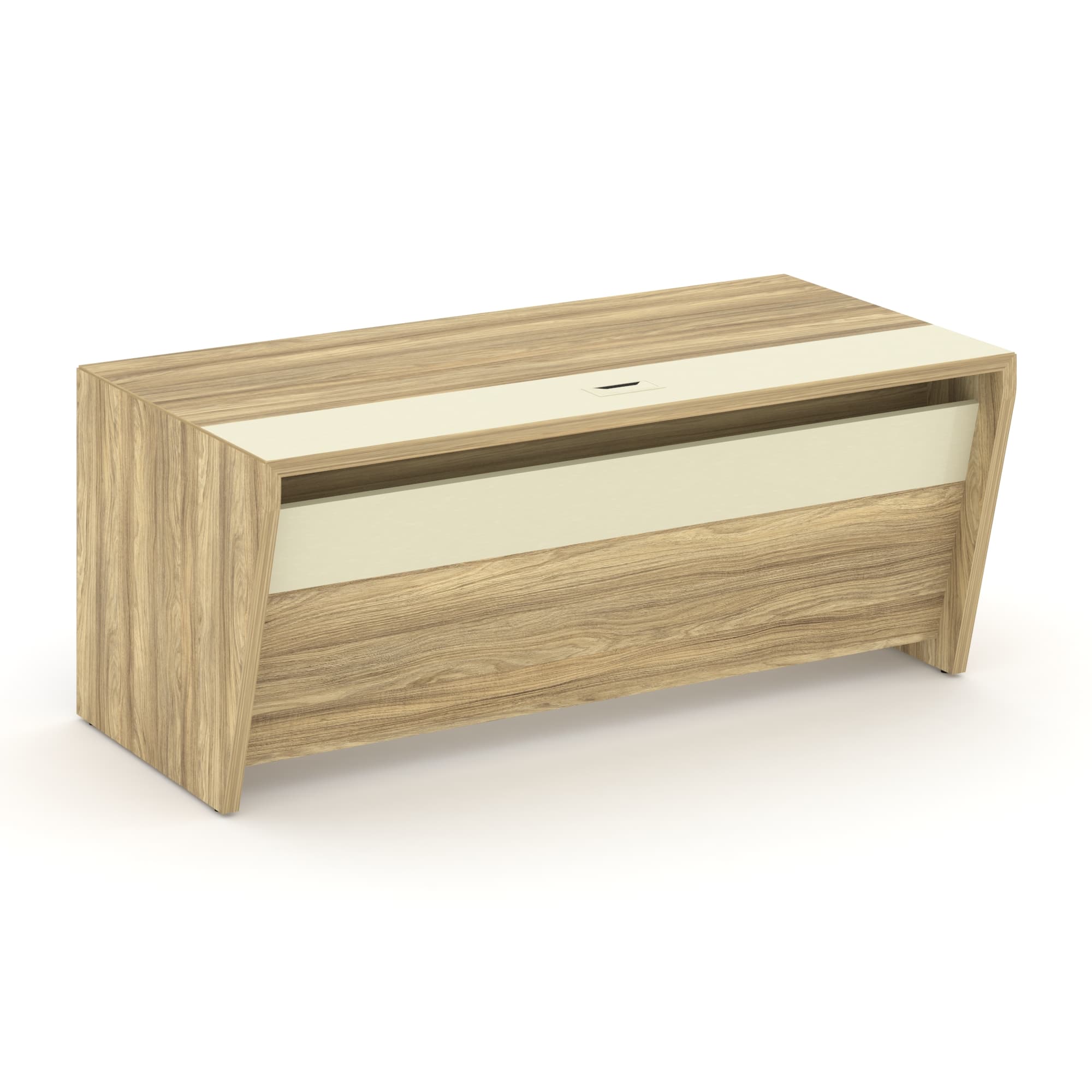 Стол руководителя прямой без тумбы 180