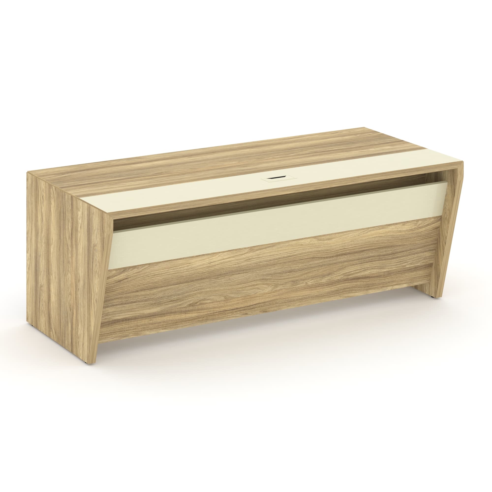 Стол руководителя прямой без тумбы 200